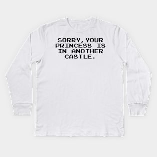 Another Castle? Kids Long Sleeve T-Shirt